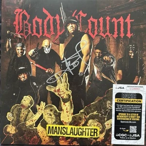 Ice T Signed Body Count VINYL RECORD 12" Album JSA COA Comes W/ Vinyl Power Rap - Picture 1 of 1