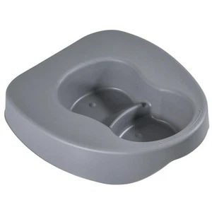 Heavy Duty Large Bariatric Bedpan – Wide Smooth Contoured Stackable Bed ... - Picture 1 of 7