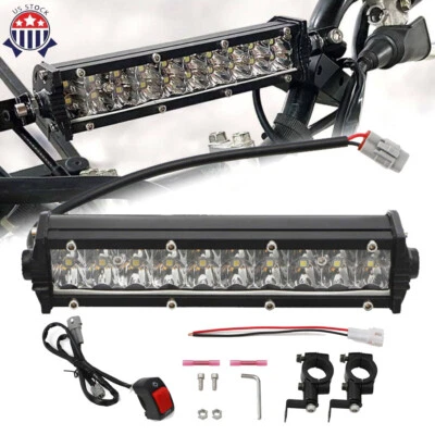 LED Headlight Bar & Switch Kit For HONDA TRX450R 300EX 400EX TRX250X TRX 90X US - Image 1 of 4
