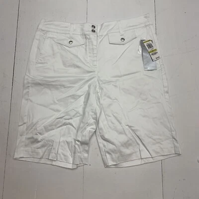 Pantalones cortos blancos Alfani para mujer talla 14 Foto 1 de 4