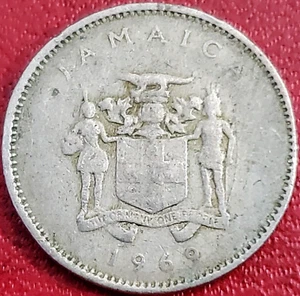 JAMACIA 1969 10 CENTS  COIN ~ KM #47 - Picture 1 of 4