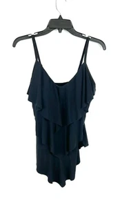 Magicsuit Women’s Black Slimming Tankini Top Size 8 - Picture 1 of 3