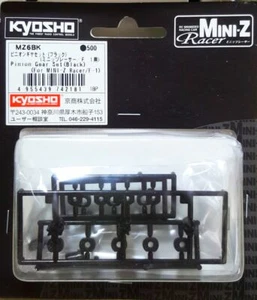 Kyosho MZ6BK Pinion Gear Set (Black) for RC Mini-Z Racer F-1 Model Car - Picture 1 of 2
