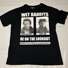 Home Alone Wet Bandits Mens T-shirt Black Large Be On The Lookout