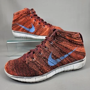 Nike Free Flyknit Chukka Schuhe Turnschuhe Größe 10 Herren Zinnober 639700-601 - Bild 1 von 20
