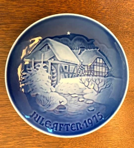 Bing & Grondahl 1975 Christmas Plate – Excellent Condition – Free Shipping - Picture 1 of 2