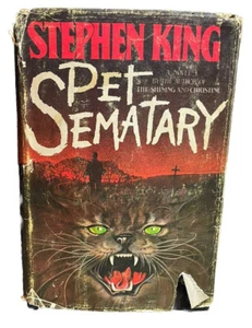 Pet Sematary Stephen King Double Day 1983 HCDJ 1st Book Club Ed FREE SHIPPING - Picture 1 of 7
