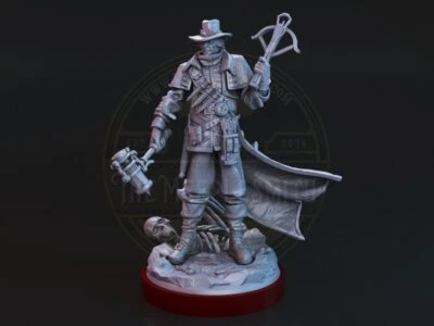 D&D Van Helsing miniature survivor for Tabletop, boardgames, painting...
