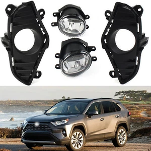 For Toyota RAV4 2019-2022 Fog Lights LED Daytime Running Lamps Turn Signal Kit - Picture 1 of 16