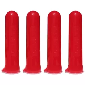 4 Pack Of 140 Round GXG Paintball Pods / Tubes - Red - Picture 1 of 1