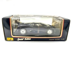 Maisto 1992 Jaguar XJ220 1:18 Diecast Car Special Edition Dark Blue - Picture 1 of 8