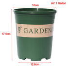 Durable Plastic Gallon Flower Pot Vegetable Plant Garden Nursery Planter -Yu