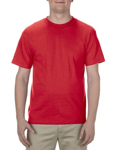 AAA Alstyle Mens Plain Short Sleeves Tee Blank T-Shirt Casual T Shirt - AL1301 - Picture 1 of 37