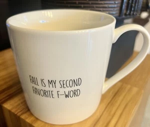 Fall Is My Second Favorite F Word Mug Funny Mug Fall Lover Fall Is My Second Fav - Picture 1 of 7