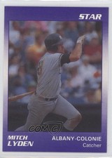 1990 Star Albany Colonie Yankees Mitch Lyden #9