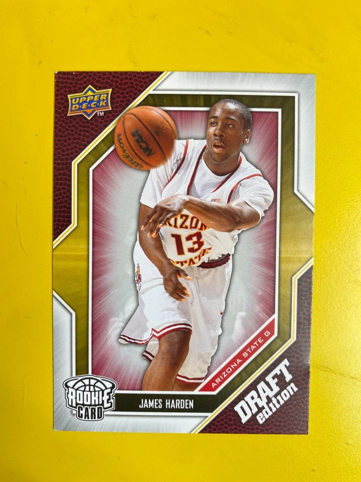 D43377  2009-10 Upper Deck Draft Edition #40 James Harden ROOKIE - Image 1 of 1
