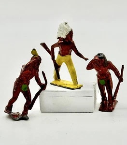 Antique Unbranded Metal Native American Indian Figurines - Picture 1 of 4