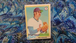Paul Reuschel 1978 Topps #663 Chicago Cubs - Imagen 1 de 2