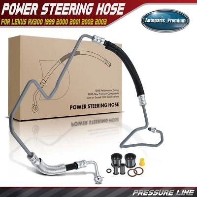 New Power Steering Pressure Line Hose Assembly for Lexus RX300 1999-2003 V6 3.0L - Image 1 of 4