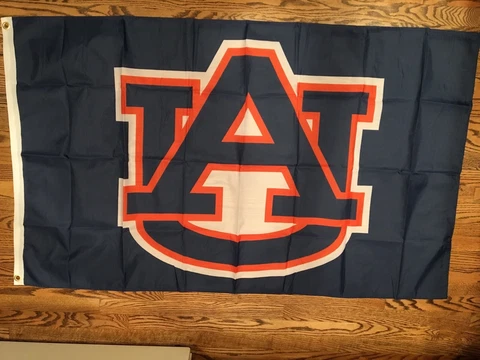 AUBURN TIGERS 3x5 HUGE INDOOR / OUTDOOR FLAG BANNER SEC WAR EAGLE BRAND NEW Cover