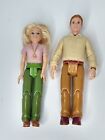 Fisher Price LOVING FAMILY Mom Dad Doll Dollhouse Figures People 2 Pc 2006