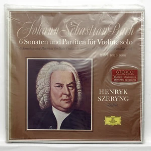 HENRYK SZERYNG ⸺ JS BACH 6 sonatas & partitas ⸺ DGG orig 3xLPs box STILL SEALED - Foto 1 di 3