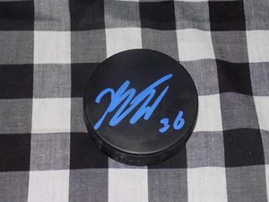 Ryan Winterton Signed Blank Hockey Puck Seattle Kracken - Picture 1 of 1