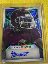 2023 Leaf Metal Evan Stewart Rookie Auto #/6 Texas A&M Aggies