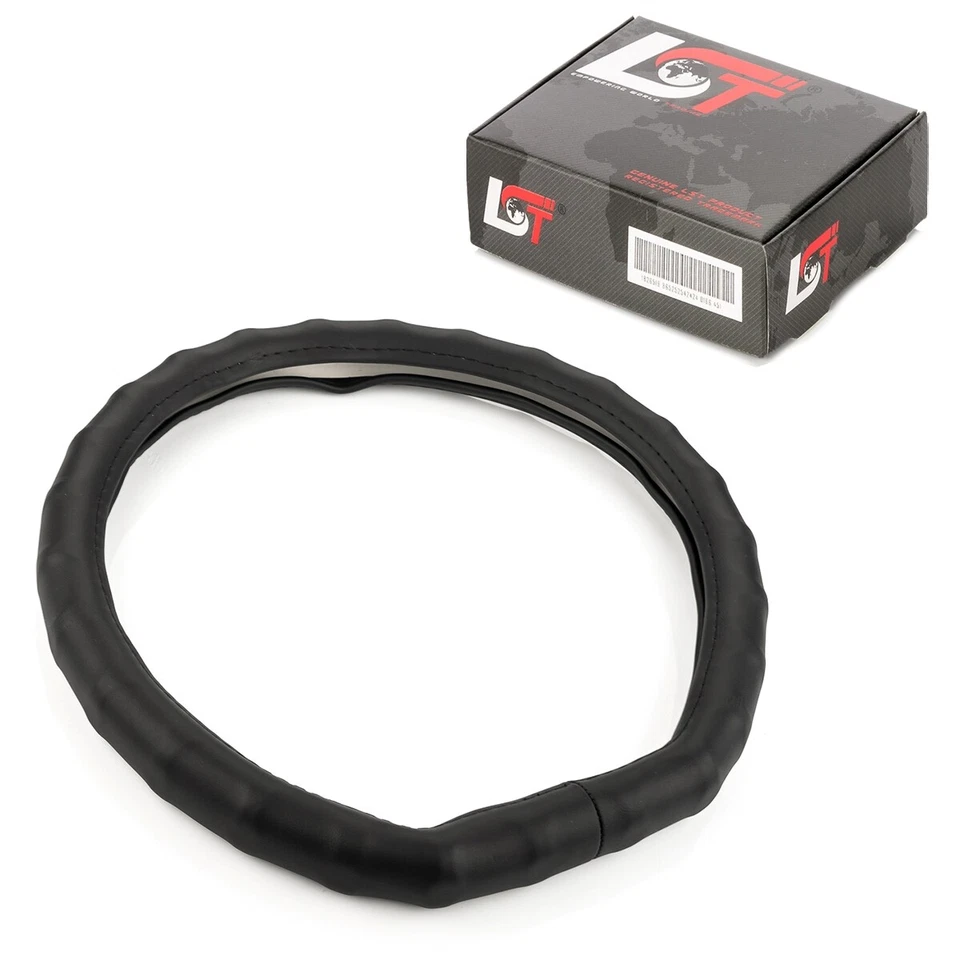 Volant Étui Couverture de Volant Ø 38x9 CM 15x3,5 Pouces Noir pour land rover - Photo 1/4