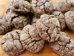 Triple Chocolate Snickerdoodles, One and a Half Dozen, Hand-crafted Cookies - Picture 1 of 1
