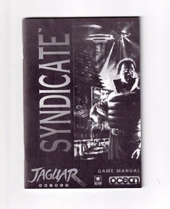 Syndicate - Autentico libretto di istruzioni manuale Atari Jaguar - Foto 1 di 2