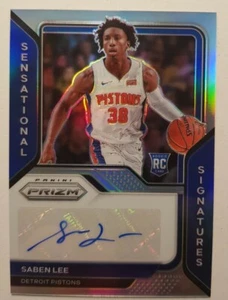 Panini 2020-21 Prizm - Saben Lee #SS-SLE - Sensational Signatures Silver - Bild 1 von 2