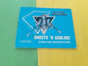 ghosts N goblins nes manual