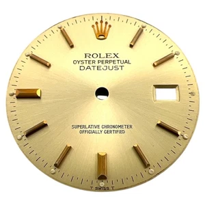 Original Rolex Oyster Perpetual Datejust 36mm Dial Champagne Gold 16213 16233 - Bild 1 von 4
