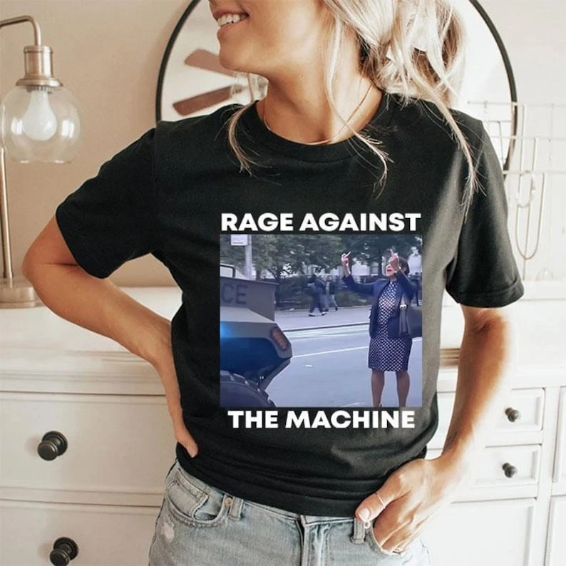 Camisa de vestir a lunares Baddie NYC de Rage Against The Machine Foto 1 de 4