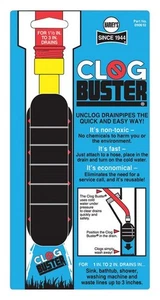 Harvey's 90610 ClogBuster Reusable Drain Unclogger for 1 to 2 in. Drains - Picture 1 of 2