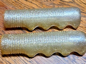 Manillar de bicicleta vintage Hunt Wilde dorado brillante brillo empuñaduras - Imagen 1 de 9