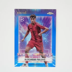Aleksandar Pavlovic 2024-25 Topps Chrome UEFA Wonderkids #WK-7 /150 - Picture 1 of 2