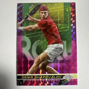 2024 Topps Chrome Pink Geometric Refractors #23 Denis Shapovalov /65 $1.32 Ship - Picture 1 of 5