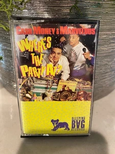 Cash Money & Marvelous, Where's The Party At?, Cassette Tape 1988 - Picture 1 of 2