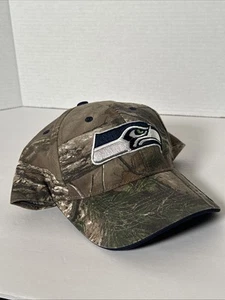 Seattle Seahawks MVP Realtree Camuflado NFL Gorra Sombrero Talla Única - Imagen 1 de 7