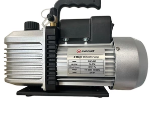 Everwell 2LVP-8MP Vacuum Pump 7.0 CFM - 3/4 HP - 2 Stage 115/220V HVAC AC Refrig - Picture 1 of 3