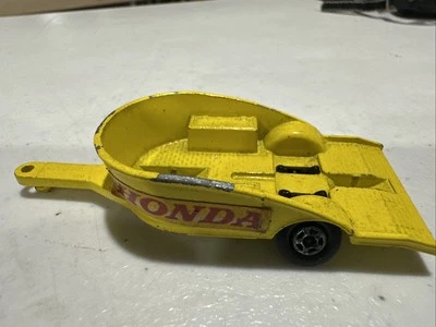 Caja de cerillas Lesney vintage n.º Remolque para motocicletas Honda 38 Foto 1 de 3