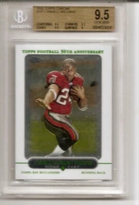 2005 Topps Chrome Carnell Cadillac Williams Rookie Card BGS 9.5 Gem Mint - Picture 1 of 2