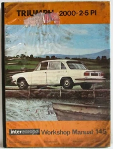 Intereurope - Triumph 2000 2.5PI / from 1972 / Workshop Manual - Used - 194 - Picture 1 of 6