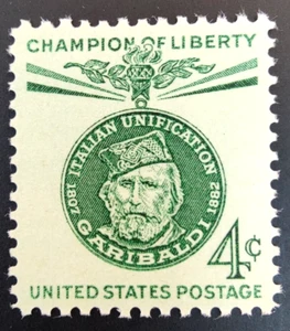 Scott #1168 - 4 Cent Stamp 1960 Champion of Liberty Issue Garibaldi MNH - Picture 1 of 1