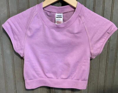 Gymshark Women Seemless Training Crop Top💜Light Purple💜Apex💜New💜 - Image 1 of 4