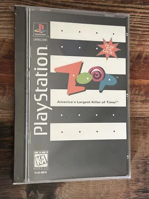 Zoop Longbox PS1 FACTORY SEALED 1st Print Black Label VGA VINTAGE COLLECTOR  - Image 1 of 4