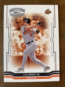 Cal Ripken Jr 2005 Donruss Throwback Threads  #281