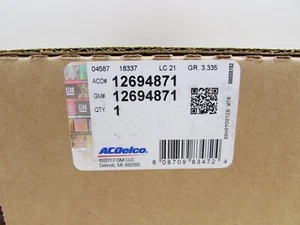 Genuine OEM ACDelco 12694871 Fuel Injection Throttle Body with Throttle Actuator - Bild 1 von 3